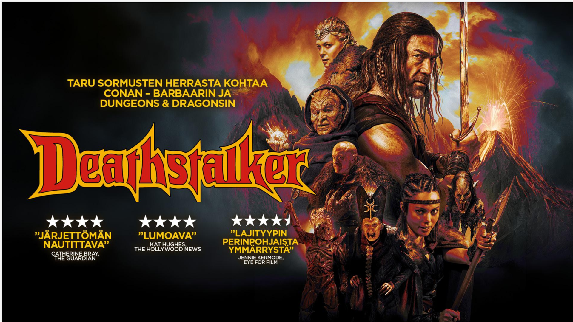 Deathstalker - KINON ETKOT - Anniskelunäytös juliste