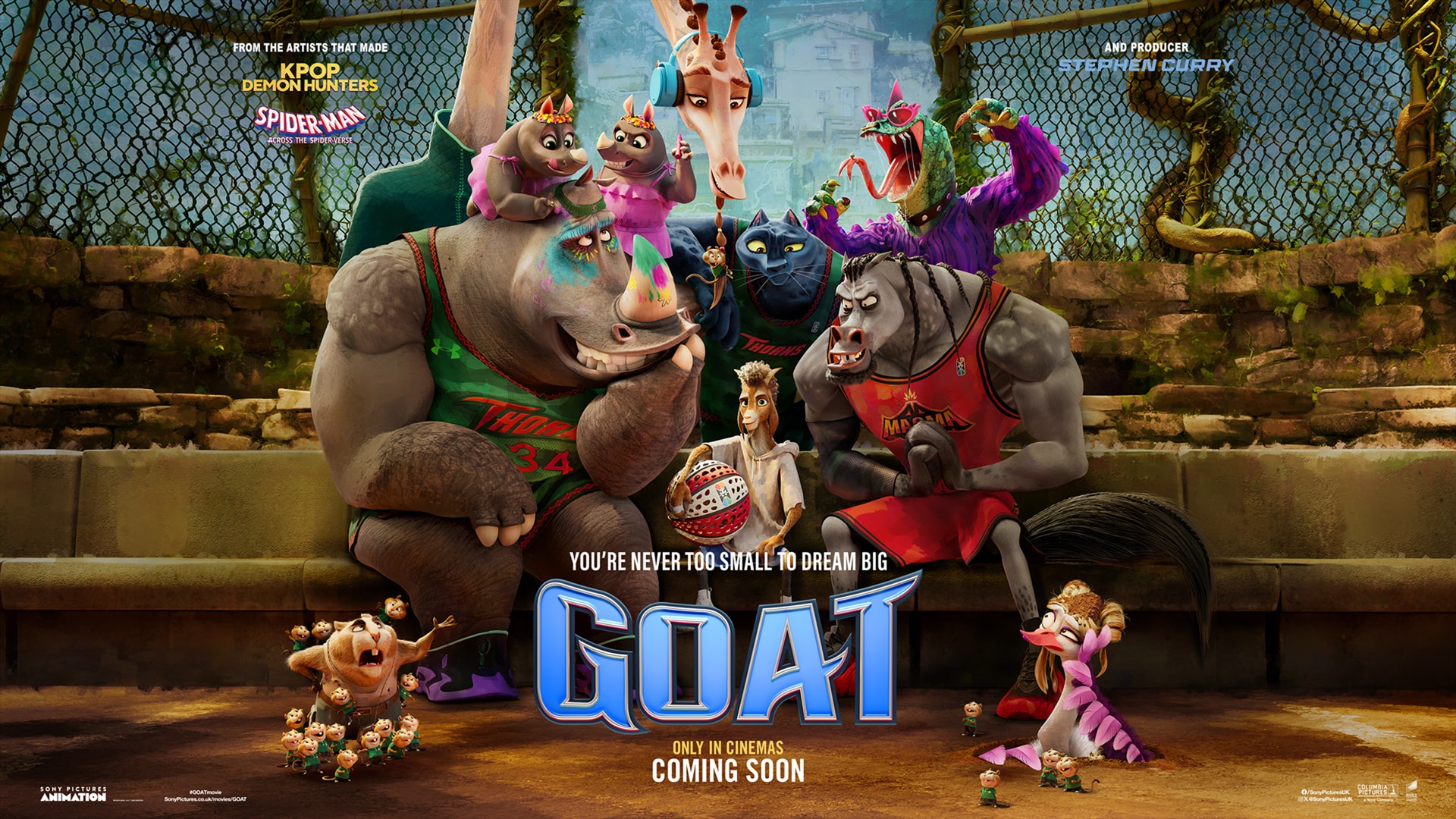 GOAT (ENSKT TAL) | Sambíó
